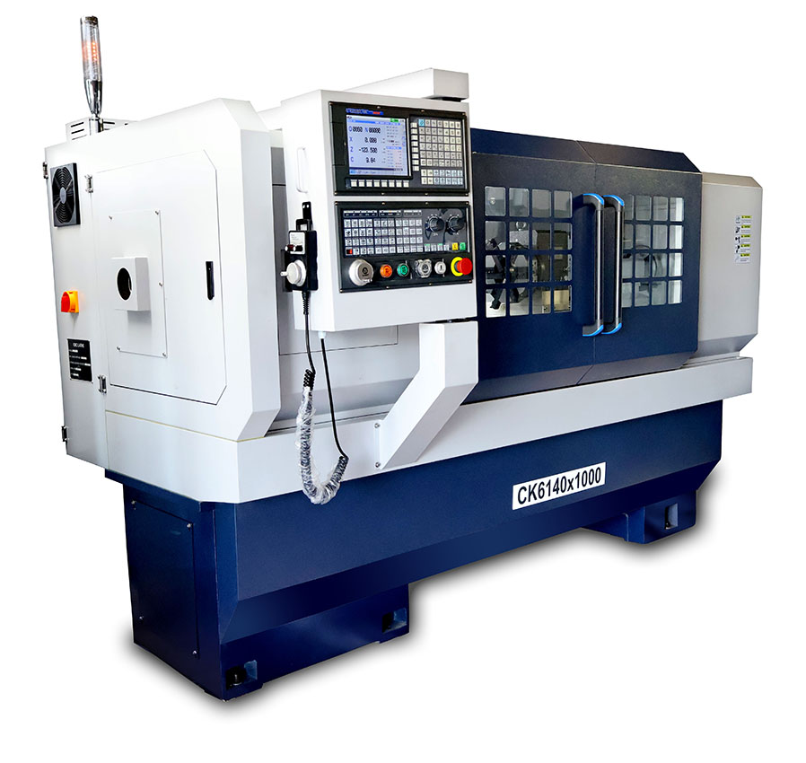 Torno CNC de bancada plana